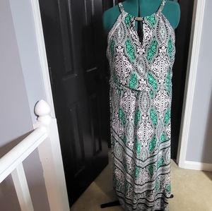 White House Black Market XL sleeveless maxi dress